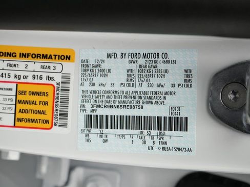 Certified 2025 Ford Bronco Sport Big Bend w/ Convenience Package image 27