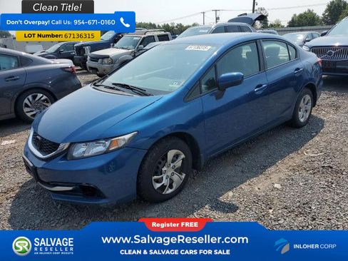 Used 2015 Honda Civic LX image 1