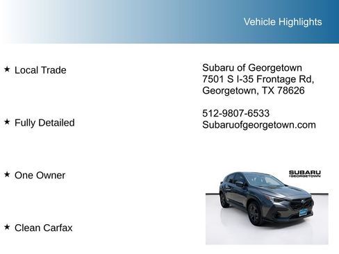 Used 2026 Subaru Crosstrek 2.5i AWD/4WD image 10