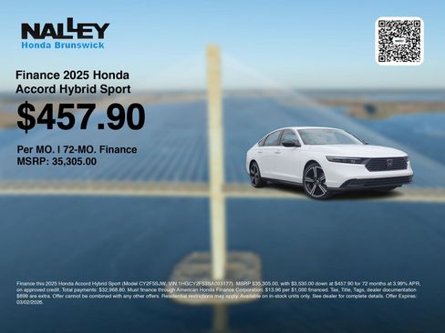 New 2025 Honda Accord Sport image 7