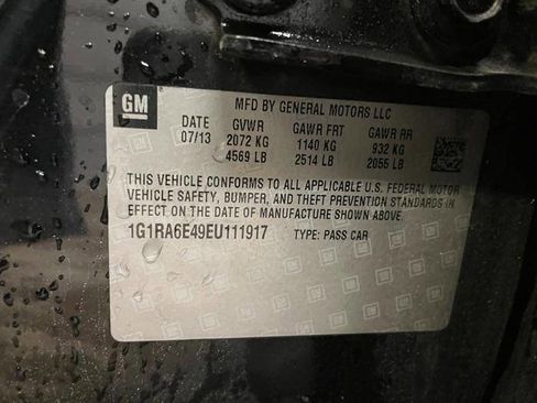 Used 2014 Chevrolet Volt w/ Enhanced Safety Package 1 image 44