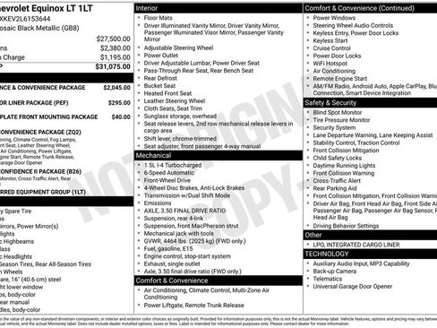 Used 2020 Chevrolet Equinox LT FWD image 11