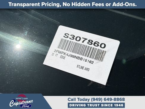 Used 2022 Ford Edge ST-Line AWD/4WD image 39