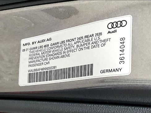 Used 2022 Audi A4 2.0T Premium Plus w/ Premium Plus Package image 19