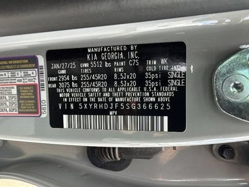 Used 2025 Kia Sorento EX w/ Panoramic Sunroof Package AWD/4WD image 33