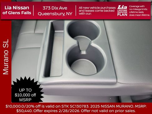 New 2025 Nissan Murano SL w/ Cargo Package image 33