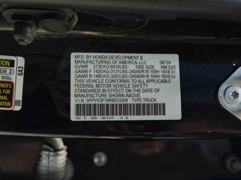 Used 2024 Honda Ridgeline Sport image 38