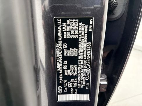Used 2022 Hyundai Tucson SEL AWD/4WD image 11