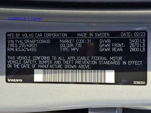 Certified 2023 Volvo XC60 B5 Ultimate w/ Climate Package AWD/4WD image 30