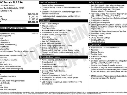 Used 2024 GMC Terrain SLE FWD image 34