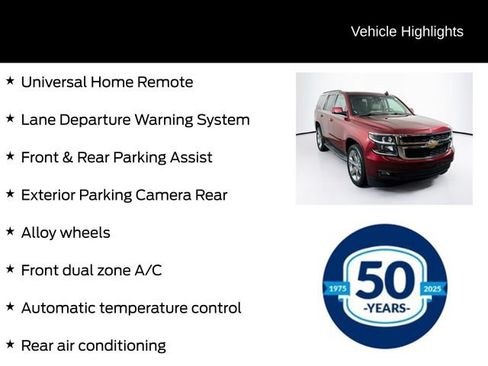 Used 2016 Chevrolet Tahoe LT w/ Luxury Package AWD/4WD image 11