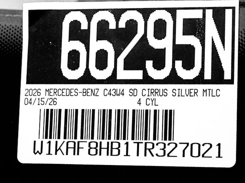 New 2026 Mercedes-Benz C 43 AMG 4MATIC Sedan image 28