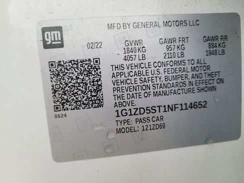 Used 2022 Chevrolet Malibu LT FWD image 33