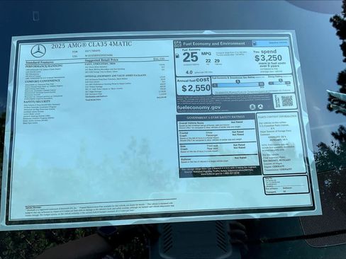 Certified 2025 Mercedes-Benz CLA 35 AMG 4MATIC image 26