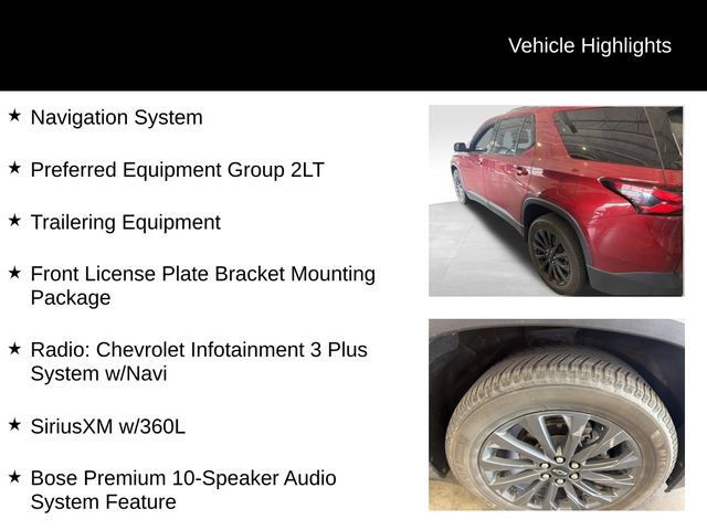 Used 2022 Chevrolet Traverse RS AWD/4WD image 8