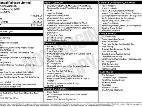 Used 2021 Hyundai Palisade Limited FWD image 4