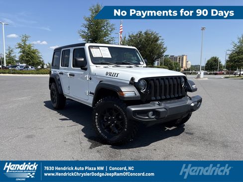 Used 2023 Jeep Wrangler Unlimited Sport AWD/4WD image 1