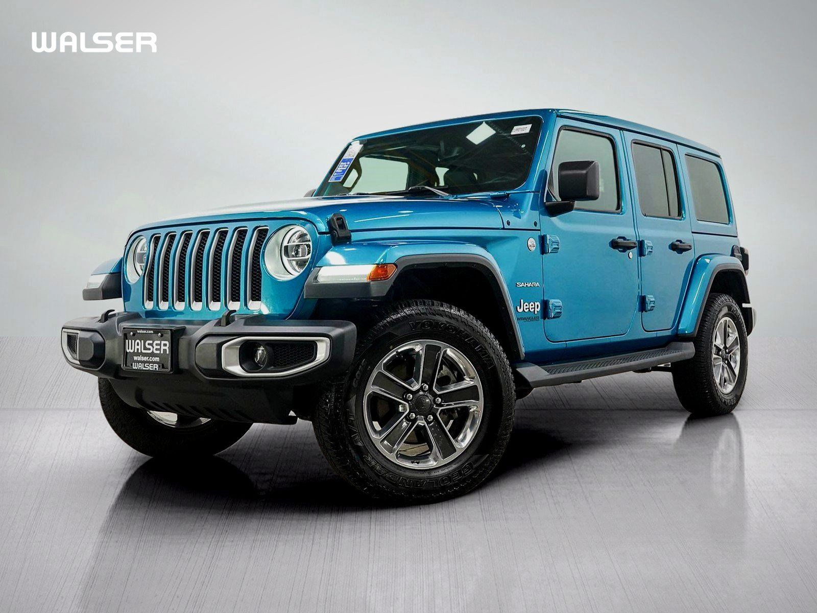 Used 2020 Jeep Wrangler Unlimited Sahara AWD/4WD image 1