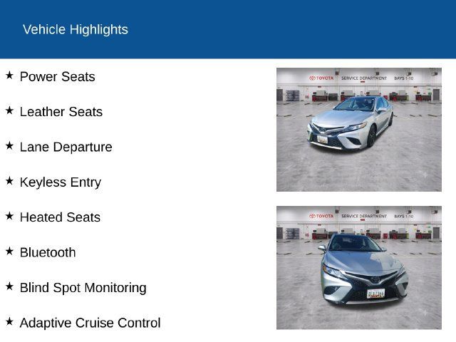 Used 2019 Toyota Camry XSE w/ Carpet Mat Package FWD image 2