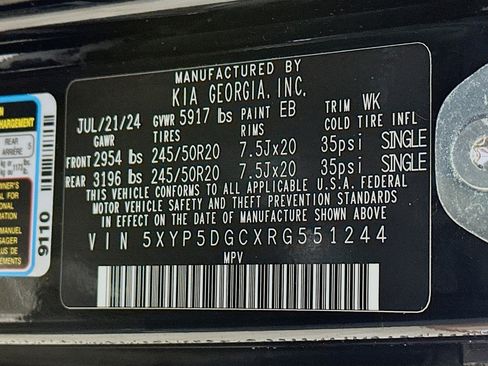Used 2024 Kia Telluride SX Prestige X-Line AWD/4WD image 34