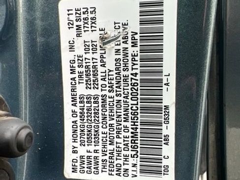 Used 2012 Honda CR-V EX image 11