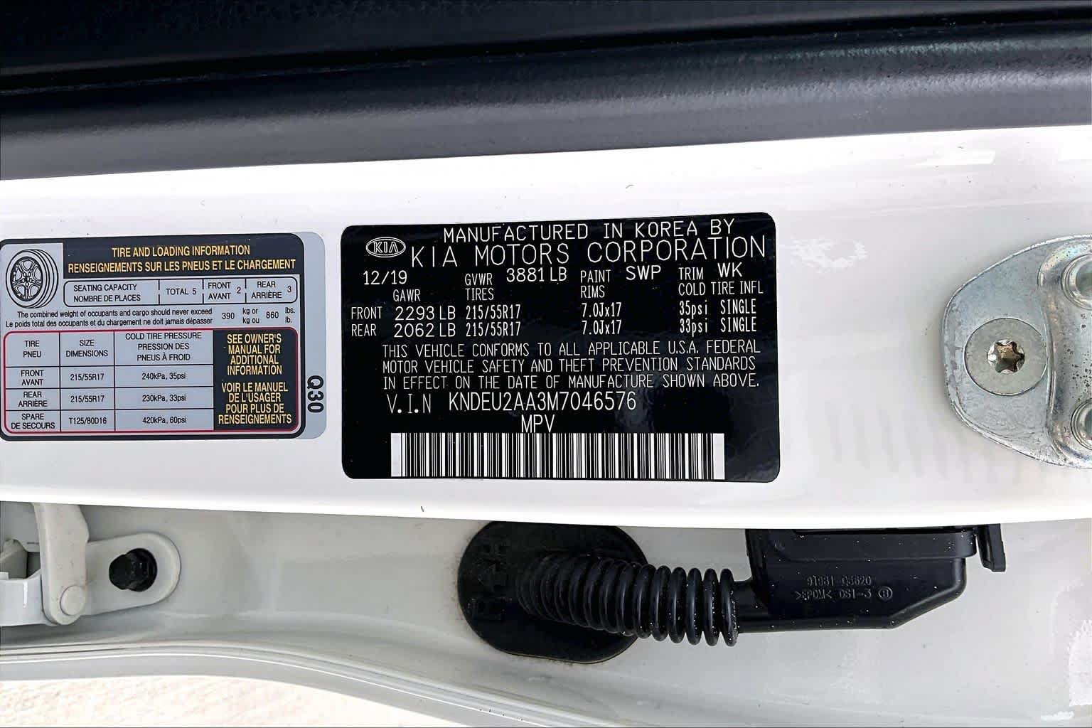 Used 2021 Kia Seltos S FWD image 30