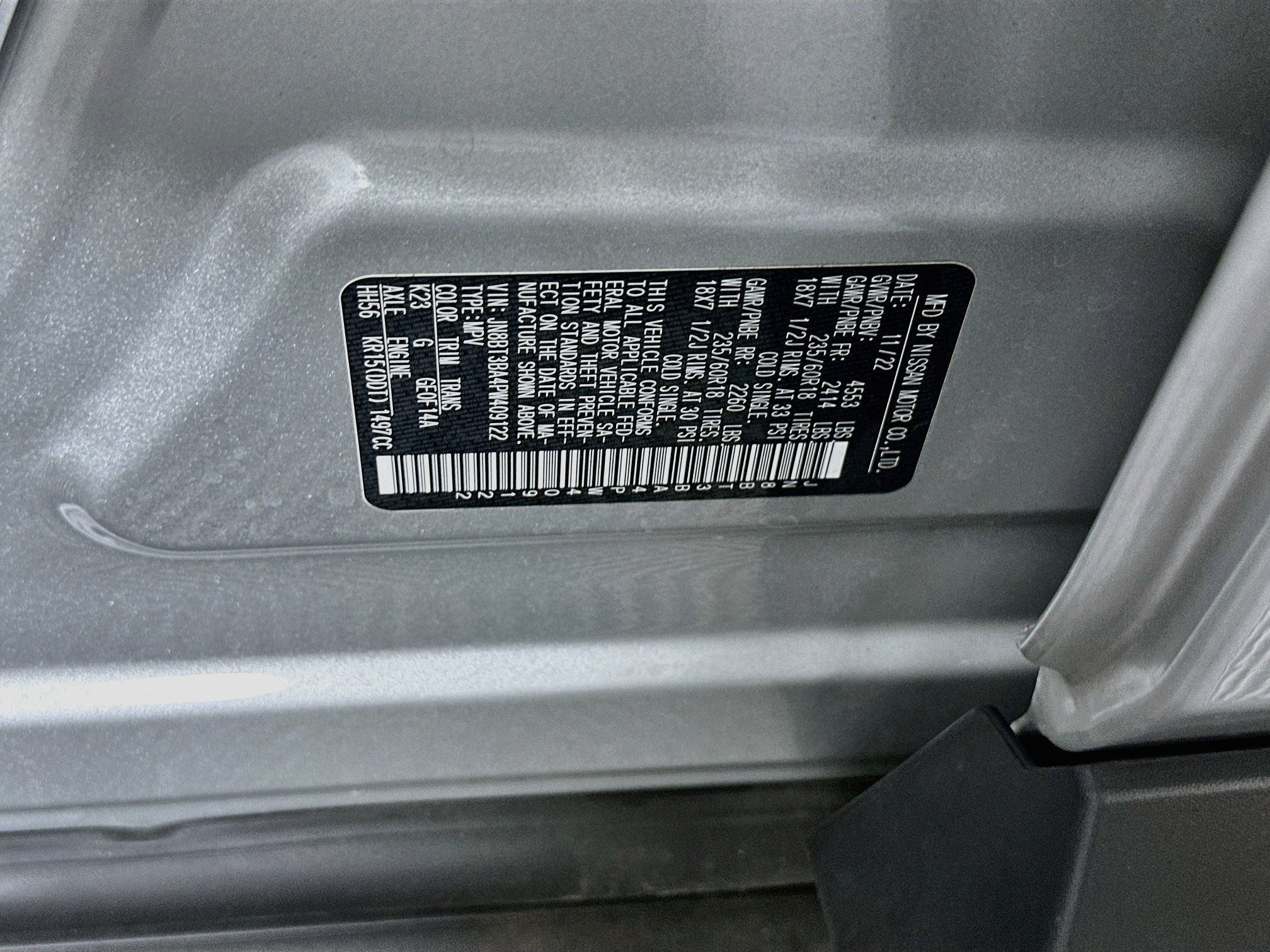 Used 2023 Nissan Rogue SV FWD image 12