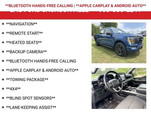 Used 2022 Ford F150 XLT w/ Equipment Group 302A High AWD/4WD image 5