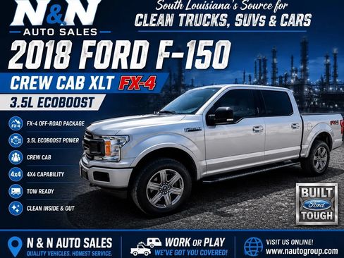 Used 2018 Ford F150 XLT w/ Equipment Group 302A Luxury AWD/4WD image 1