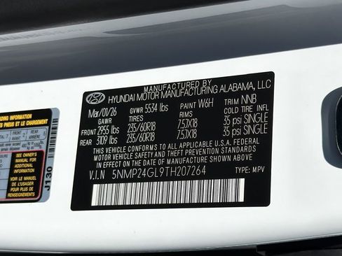 New 2026 Hyundai Santa Fe SEL FWD image 35
