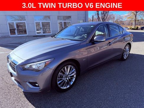 Used 2019 INFINITI Q50 Luxe w/ Essential Package (3.0T Luxe) image 3