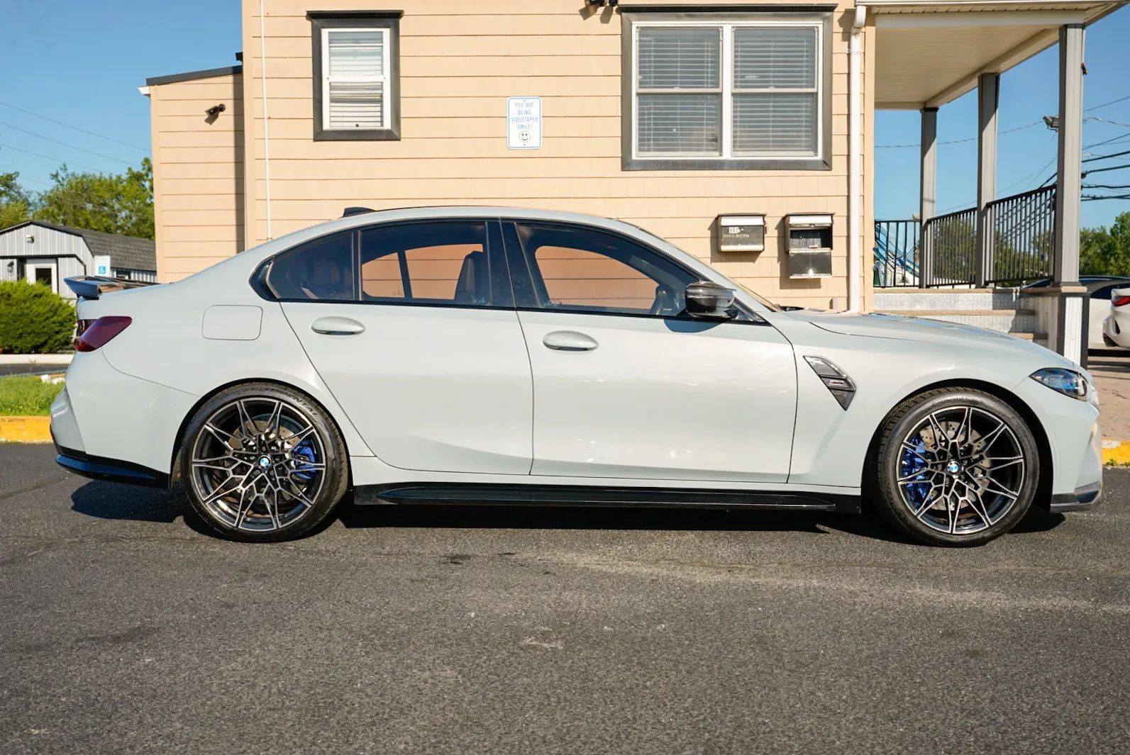 Used 2021 BMW M3 Competition w/ M Carbon Exterior Package RWD image 4