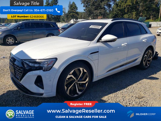 Used 2024 Audi Q8 e-tron Prestige AWD/4WD image 3