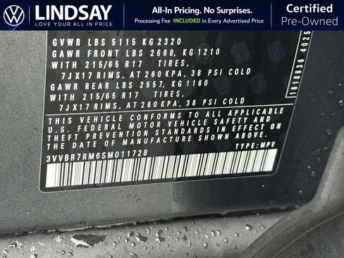 Used 2025 Volkswagen Tiguan S image 26