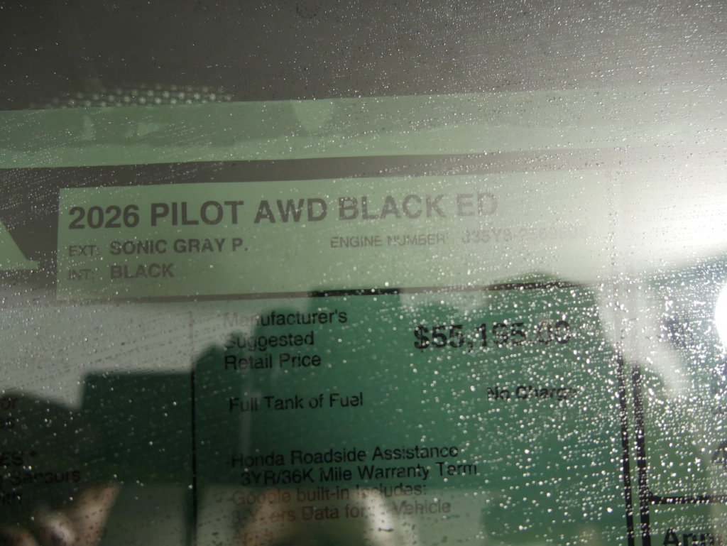 New 2026 Honda Pilot Black Edition image 18