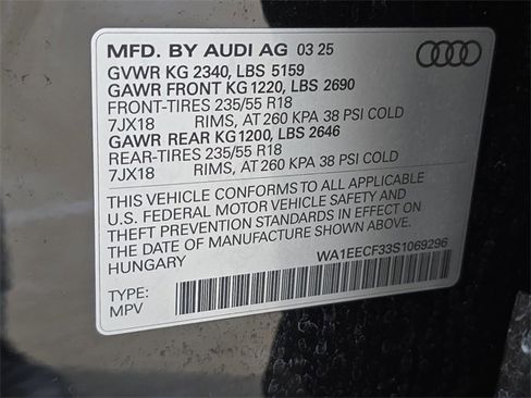 Used 2025 Audi Q3 2.0T Premium Plus w/ Premium Plus Package image 39