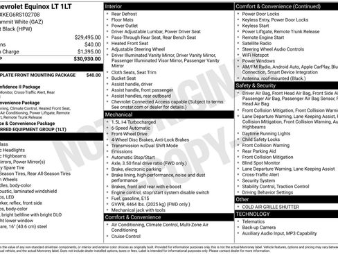 Used 2024 Chevrolet Equinox LT FWD image 4