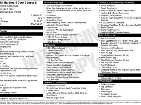 Certified 2025 MINI Cooper S FWD image 12