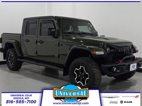 Used 2021 Jeep Gladiator Rubicon w/ LED Lighting Group image 1