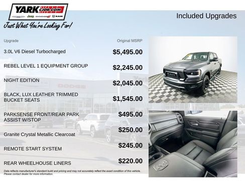 Certified 2022 RAM 1500 Rebel w/ Rebel Level 1 Equipment Group image 5