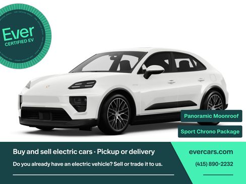 Used 2024 Porsche Macan 4 Electric AWD/4WD image 1