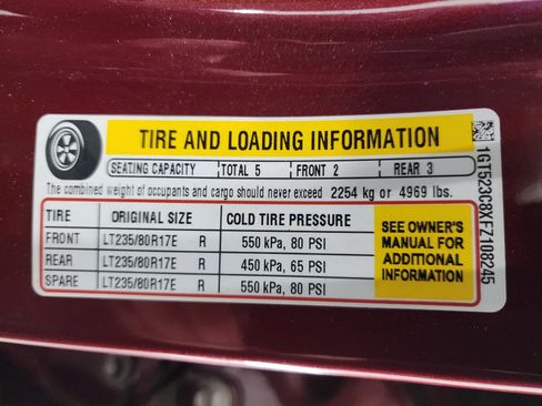 Used 2015 GMC Sierra 3500 SLT w/ Snow Plow Prep Package image 47