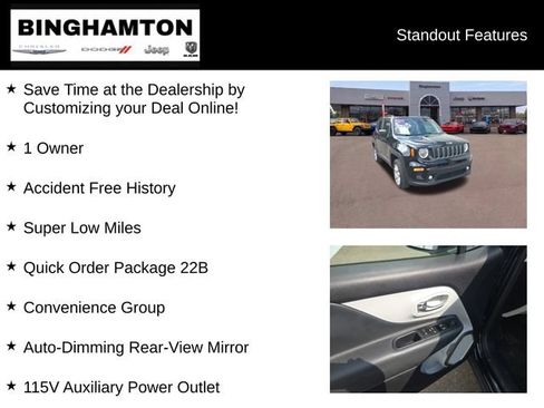Used 2022 Jeep Renegade Latitude w/ Convenience Group AWD/4WD image 5