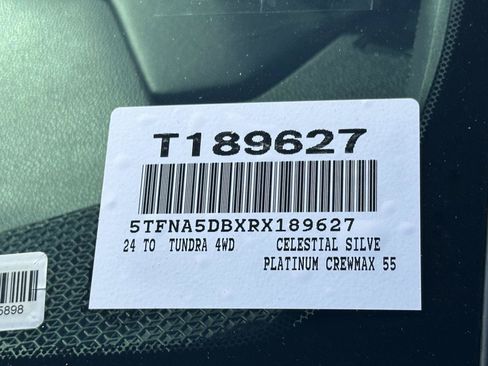 Used 2024 Toyota Tundra Platinum AWD/4WD image 14