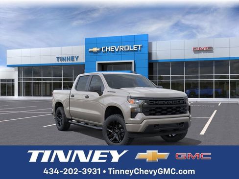 New 2026 Chevrolet Silverado 1500 Custom w/ Turbomax Blackout Package image 1