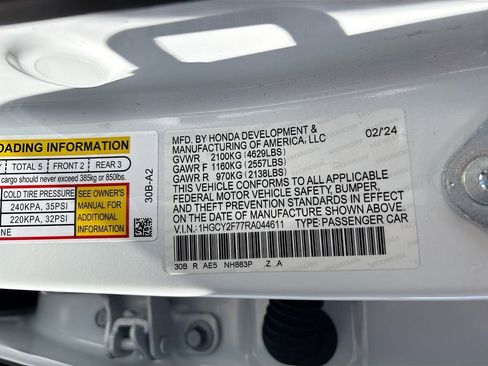 Used 2024 Honda Accord Sport image 31