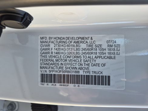 Used 2024 Honda Ridgeline RTL image 28