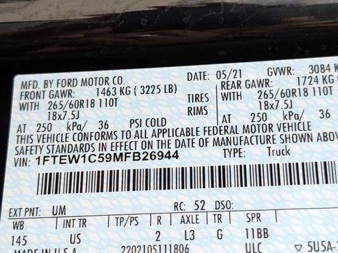 Used 2021 Ford F150 XLT w/ Equipment Group 302A High RWD image 26