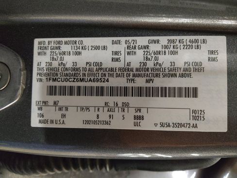 Used 2021 Ford Escape SEL FWD image 33