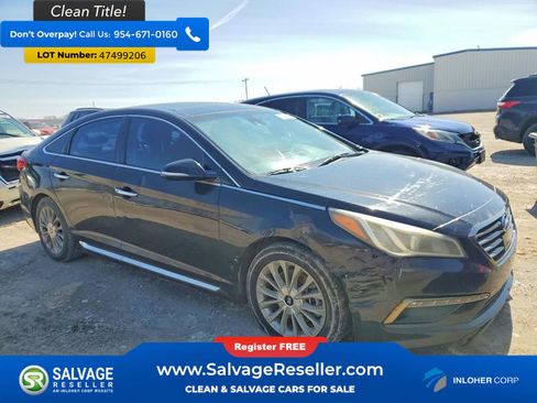 Used 2015 Hyundai Sonata Limited w/ Option Group 06 FWD image 5